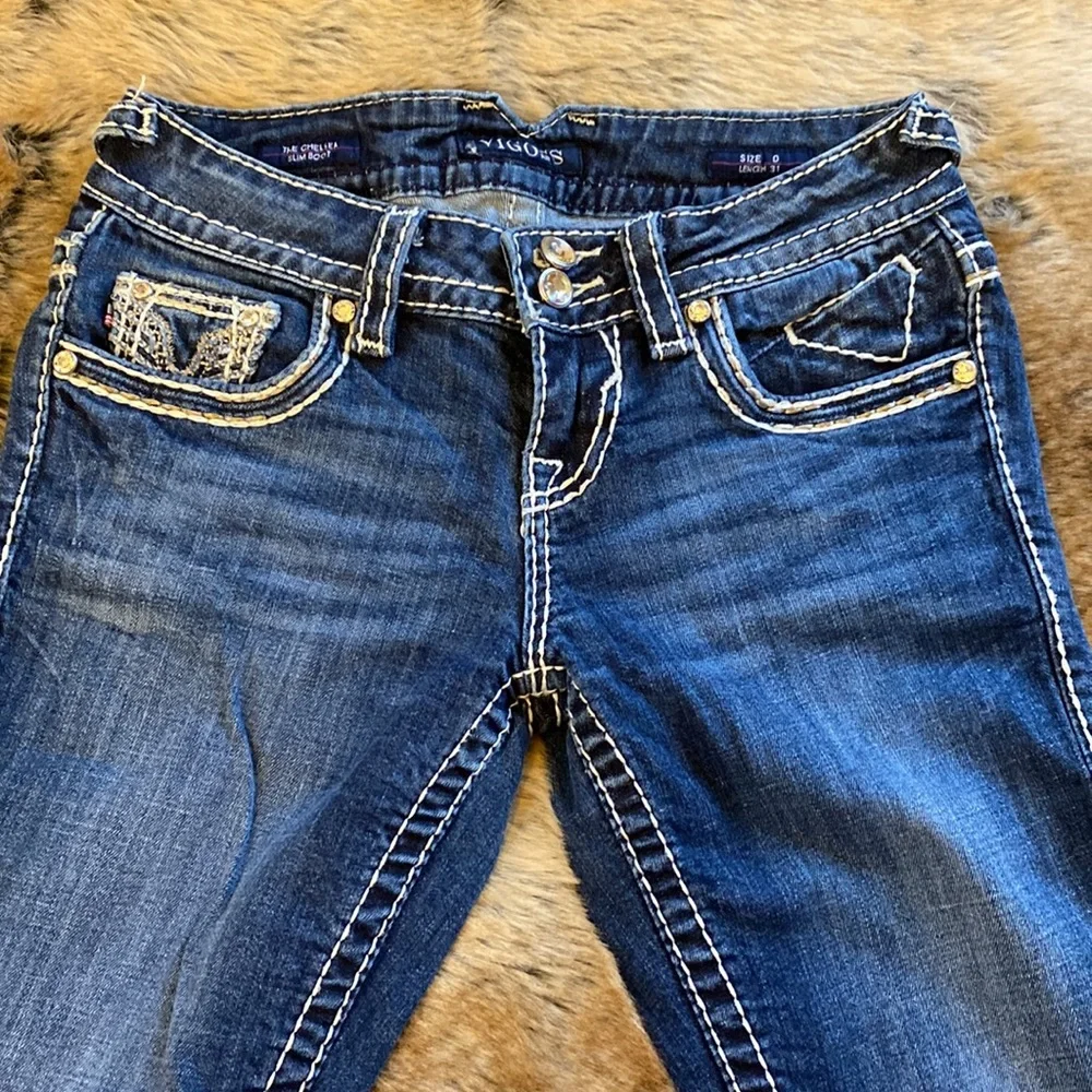 Size 0 Vigoss Jeans - Picture 3 of 8